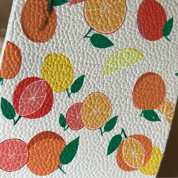 Cole Haan Pinch Sandals Marine Classic Espadrilles Fruit Print Size 7.5 B - Picture 8 of 16